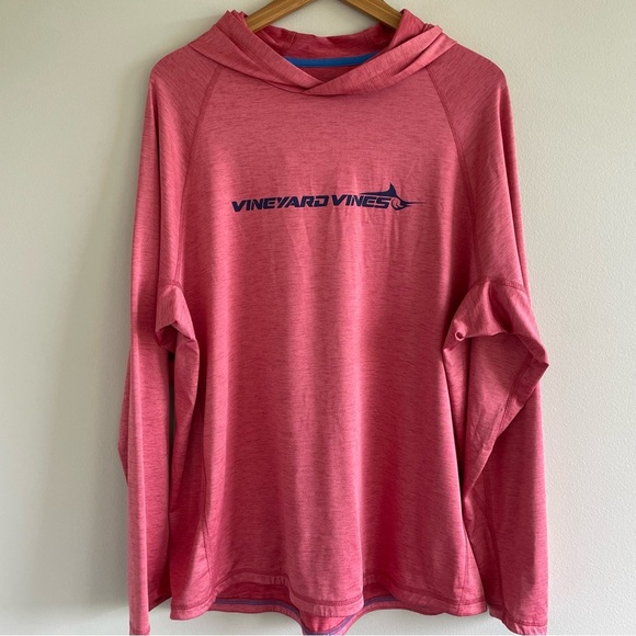 Vineyard Vines Men's Marlin Sport Long-Sleeve Harbor Performance Hoodie Size L - Picture 1 of 7